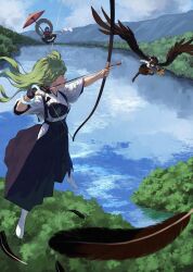kochiya sanae from mountain of faith by iroiro yaru hito