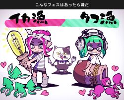 inkling from splatoon (series) by teijiro