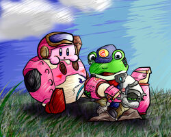kirby from kirby: planet robobot