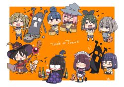 chikuwa (yurucamp) from halloween by yasu (pixiv)