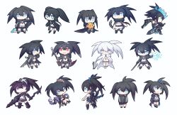 black rock shooter (character) from black rock shooter