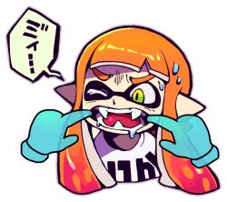 inkling from splatoon (series) by teijiro
