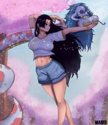 boa hancock from one piece by mao13