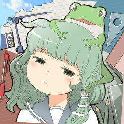 kochiya sanae from touhou by hozumiare