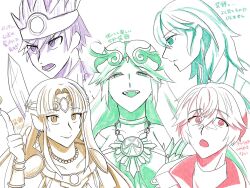byleth (female) (fire emblem) from dragon quest