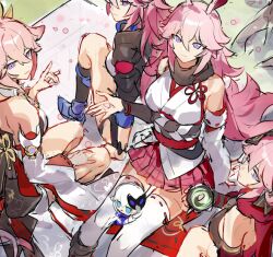 kallen kaslana from genshin impact by grape (pixiv27523889)