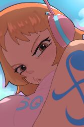 nami (one piece) fan art