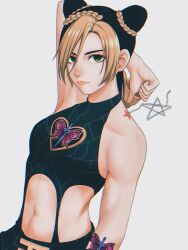 kujo jolyne from jojo no kimyou na bouken
