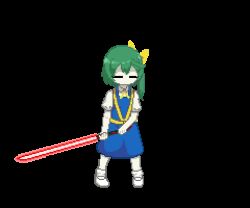 daiyousei from cookie (touhou)