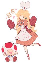 princess peach from super mario bros.