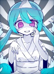 hatsune miku from vocaloid