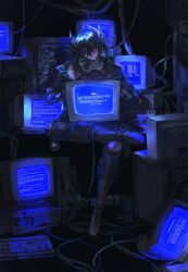 fudo yusei from yu-gi-oh! by mokopuru