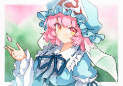 saigyouji yuyuko from touhou by qqqrinkappp