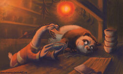 po (kung fu panda) from kung fu panda