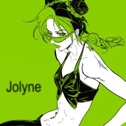 kujo jolyne from jojo no kimyou na bouken