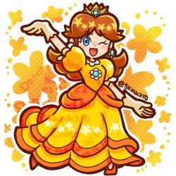 princess daisy from super mario bros.
