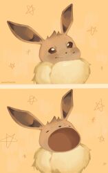 eevee from pokemon by ellie niunai zhuyi zhe