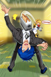 aegis (persona) from persona by neggoartz