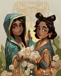 virgin mary from aztec mythology