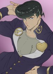 higashikata josuke from diamond wa kudakenai by sasaki tatsuya