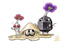 inkling player character from pikmin (series) by yamato koara
