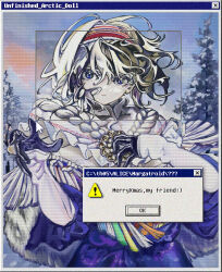 alice margatroid from christmas