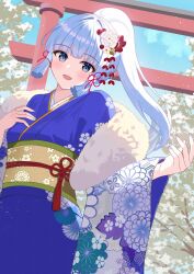 kamisato ayaka from genshin impact by rererere mon