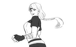 nii yugito from naruto (series)