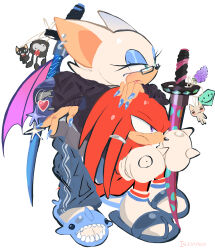 knuckles the echidna from sonic (series)