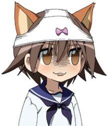 miyafuji yoshika from strike witches by maso (ascii art)