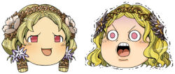 freia (reginleiv) from zangeki no reginleiv by maso (ascii art)