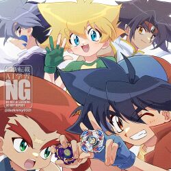 hiwatari kai from bakuten shoot beyblade by tkoknmy0321