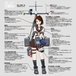 shikinami (kancolle) from kantai collection