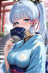 kamisato ayaka from genshin impact