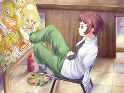 tezuka rin from katawa shoujo