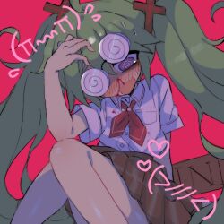 hatsune miku from confessions of a rotten girl (vocaloid)