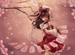 hakurei reimu from touhou by reiashford