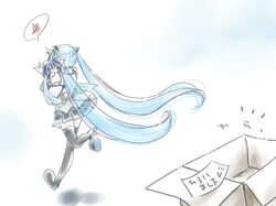 hatsune miku from vocaloid by fujie