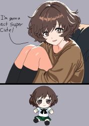 akiyama yukari from girls und panzer