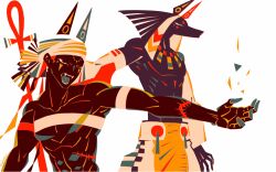 egyptian mythology fan art