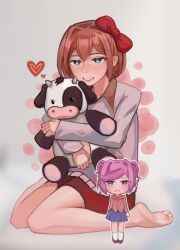natsuki (doki doki literature club) from doki doki literature club