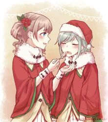 hinomori shiho from christmas by akaji (alpha0107)