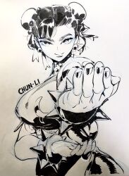 chun-li from street fighter by ahn dongshik