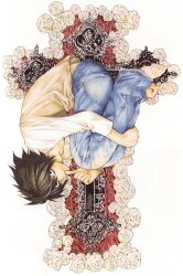 l (death note) from death note by obata takeshi