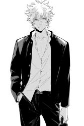 sakata gintoki from gintama by feiqiuxuan