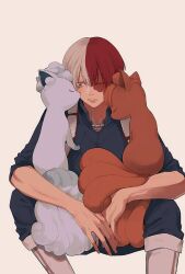 alolan vulpix from boku no hero academia by kurosujuu