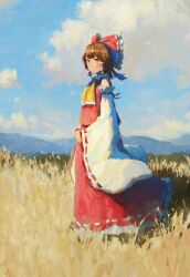 hakurei reimu from touhou by fjsmu