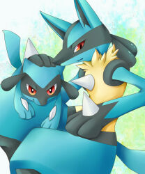 lucario from pokemon by honey-cat