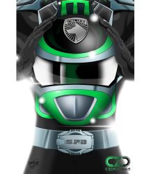 power rangers fan art