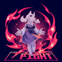 toriel from undertale by reignbeaux13